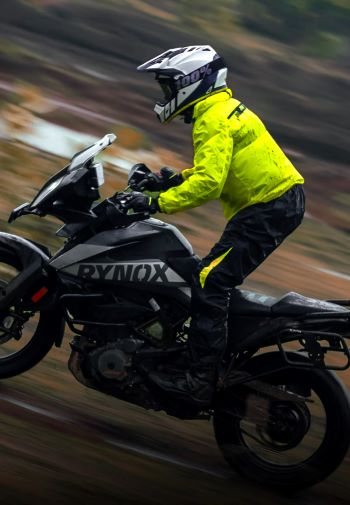 Rynox H2GO pro rain jacket breathabllity